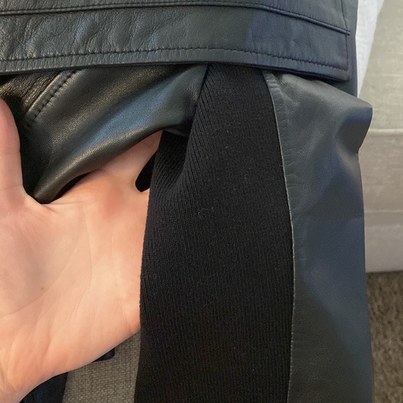 NEW Halogen || black moto jacket - Picture 7 of 7